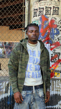 Zip Up Camo Hoodie