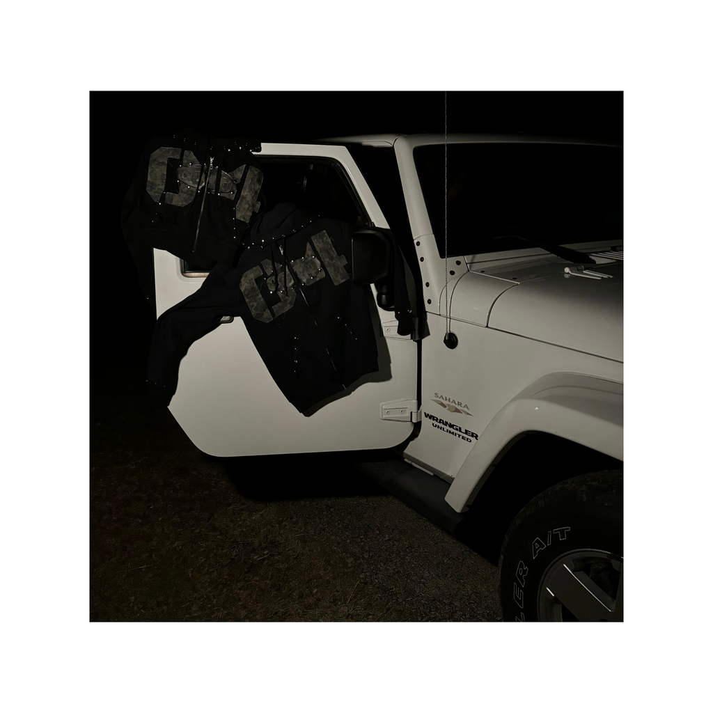 Coio Cropped Signature Hoodie